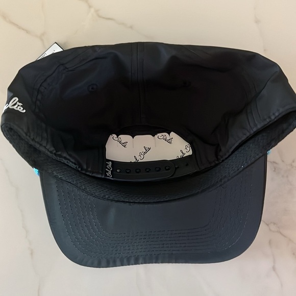 NWT Bad Birdie Golf Hat Adult Snapback CALIFORNIA Script Black - Picture 4 of 6